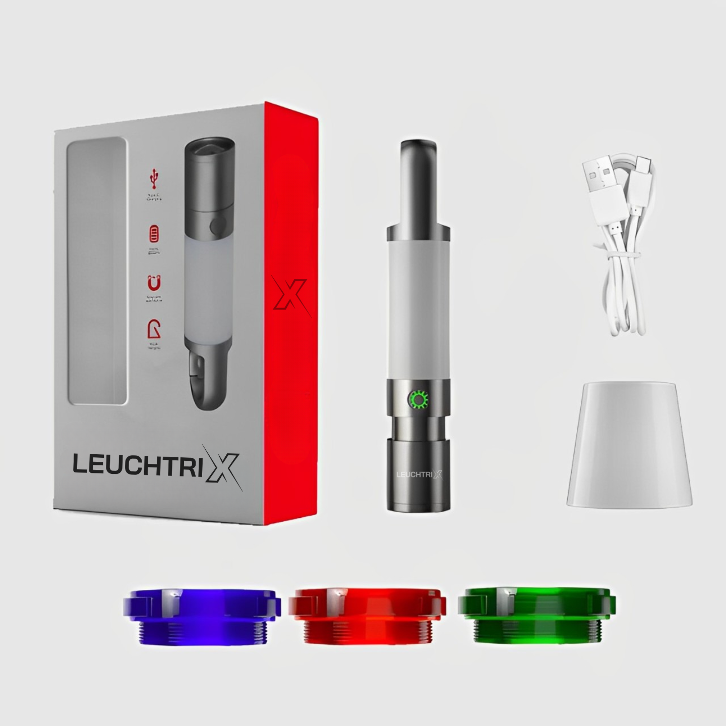 Leuchtrix Multifunktionale Taschenlampe