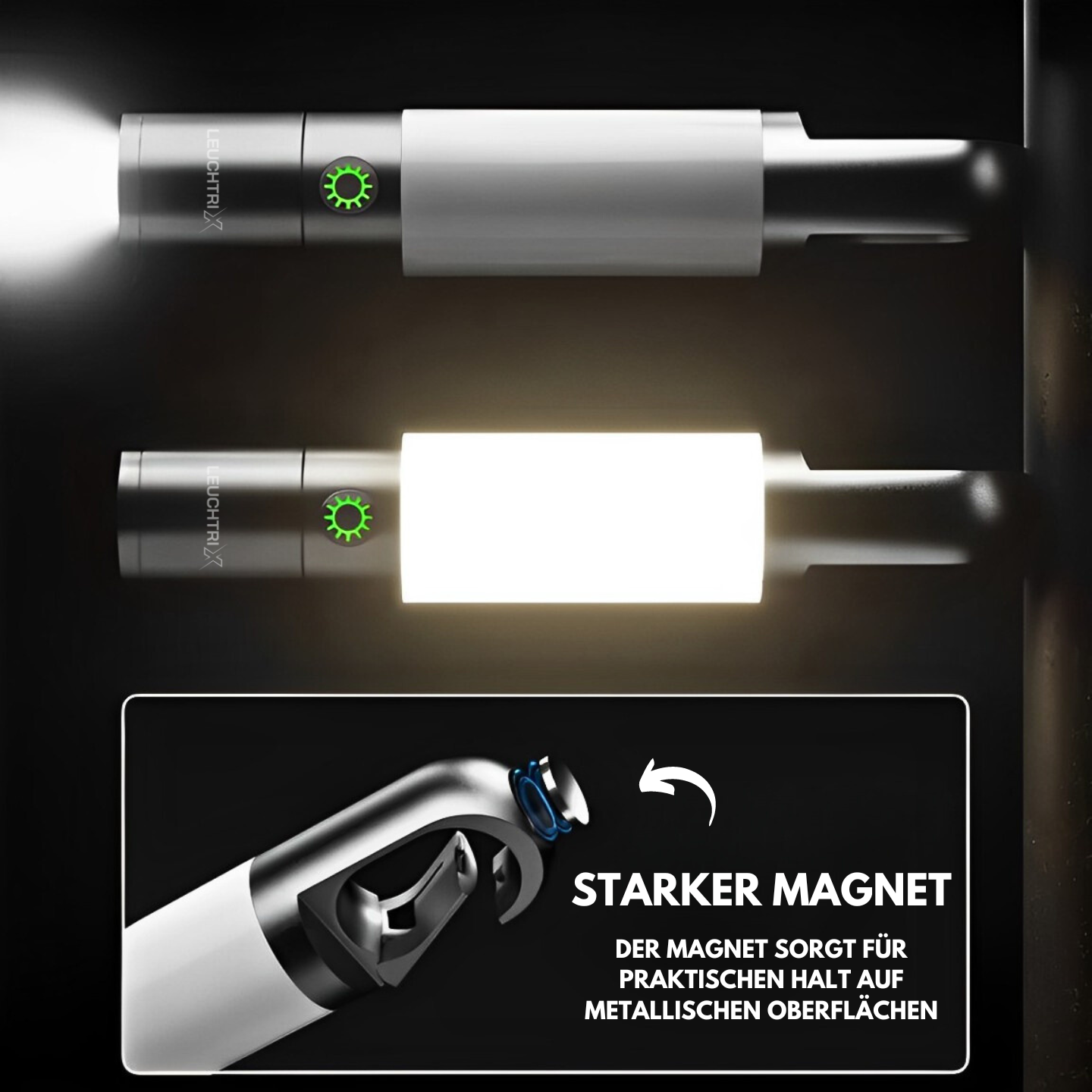Leuchtrix Multifunktionale Taschenlampe